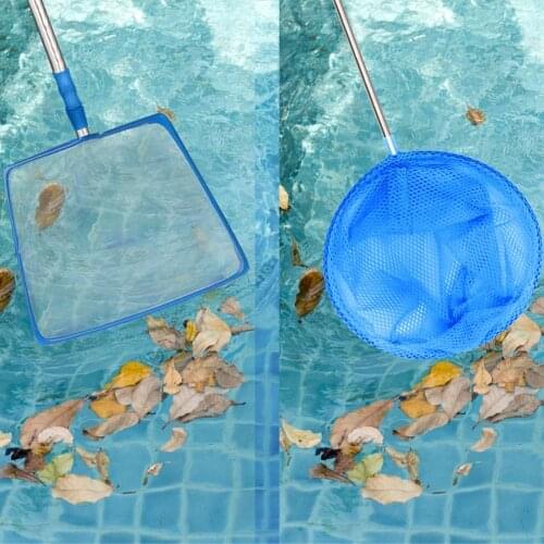 Swimming Pool Net Tool Water Fishing Net Pool Cleaning Net Equipment Home Outdoor Fishing Pool Cleaner Retractable Accessories