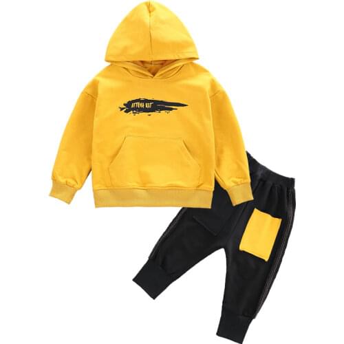 Boys clothes sets spring autumn children fashion cotton hoodies+pants 2pcs tracksuits for baby boys kids jogging suits clothing