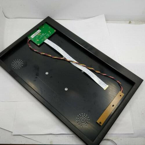 LED compatible screen case for 15.6" 16:9 LTN156HL01-101/102/104/801 Metal alloy case + 2 HDMI EDP Controller board DIY