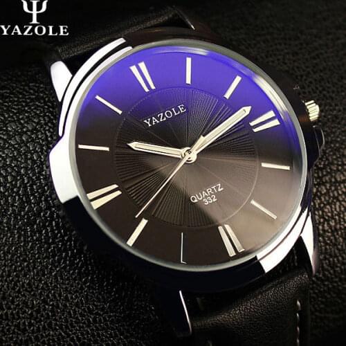YAZOLE 2019 Fashion Quartz Watch Men Watches Top Brand Luxury Male Clock Business Men Wrist Watch Hodinky Saat Relogio Masculino
