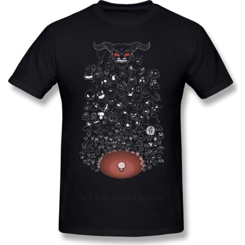 The Binding Of Isaac T Shirt My Friends T-Shirt Man Short Sleeves Tee Shirt Funny Fashion Cotton Print Tshirt