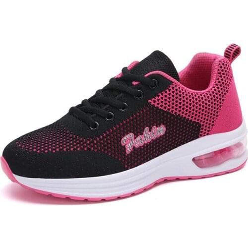 2020 Running Shoes for Women White Black Sport Sneakers Woman Platform Breathable Sports Walking Shoes Zapatillas Shoes Women