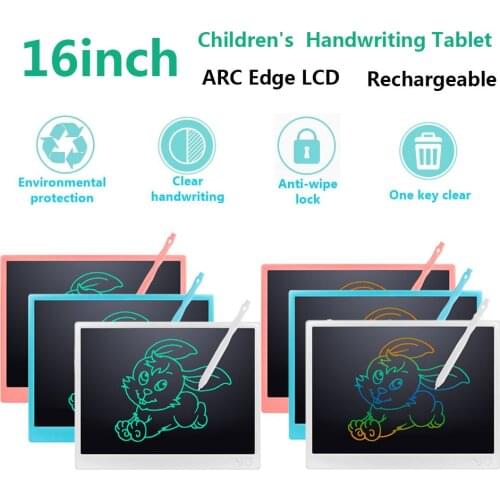16 inch Large Screen LCD Handwriting Tablet Electronic Graffiti Digital Board Smart Family Message Board Childrens Toys
