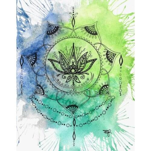 Touoilp 3D diamond embroidery 5d diamond mosaic Mandala diy 5d diamond painting needlework canvas Home Decoration