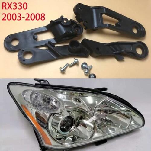 4 pcs 8119448030 8119348030 8119348020 8112648020 FOR Toyota Lexus RX330 headlight repair kit Protection circle repair parts