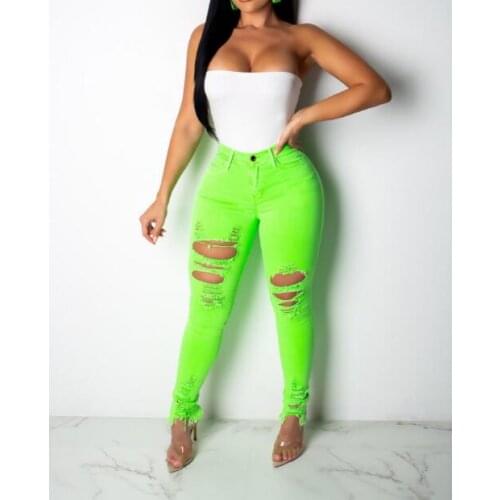 BELLYQUEEN Womens High Jeans