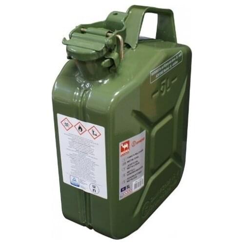 5 litre approved metal BIDON