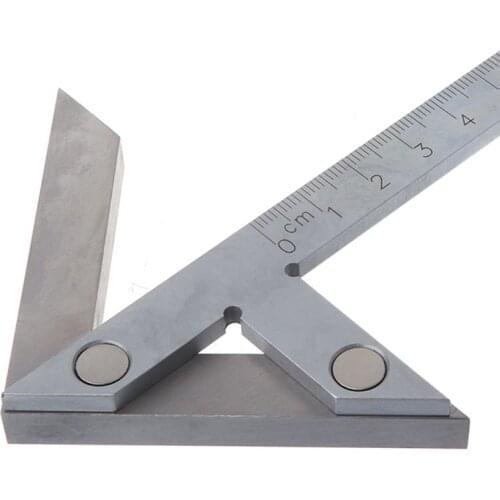 Centering Square 100*70mm Gaging Center Gauge Round Bar Marking Center Finder P0RE