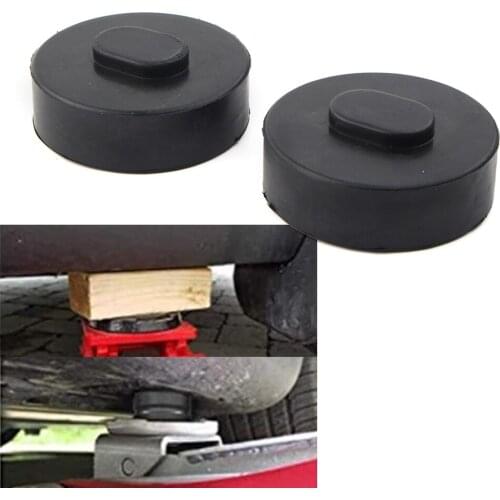 2Pcs Black Car Jack Pad Polyurethane for Porsche 911 964 993 996 997 991 Boxster Cayman