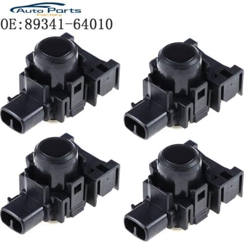 4PCS Black Color Parking Distance Control Sensors Assistance For Lexus IS250 IS350 2010-2013 89341-64010 8934164010
