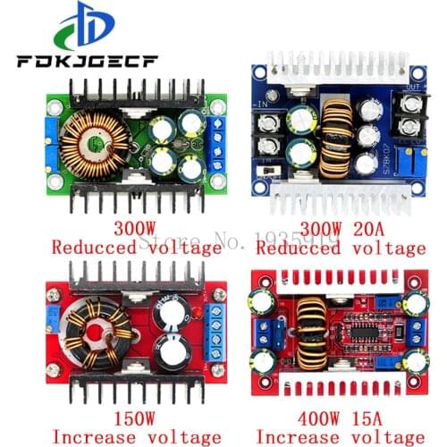 DC-DC 150W /9A 300W / 300W 20A/400W 15A Constant Current LED Driver Boost Converter Step Down Buck Converter Power Supply Module