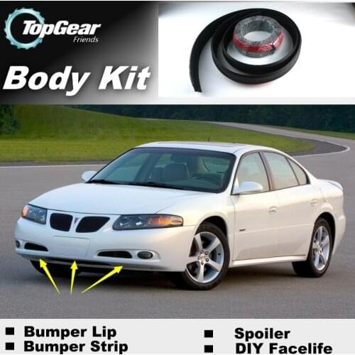 Bumper Lip Deflector Lips For Pontiac Bonneville Front Spoiler Skirt For TopGear Friends To Car Tuning View / Body Kit / Strip