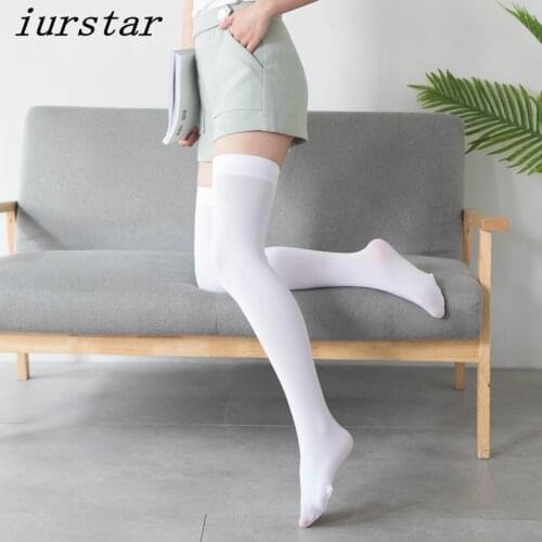 Iurstar Tights Womens Hosiery Quadratic element Anime Stocking Thigh High Stocking Anti-slip Pantyhose