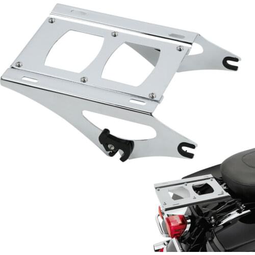 Detachable 2 Up Pack Mounting Luggage Rack 4 Point Docking Kits For Harley Tour Pak Touring FL FLHR Street Glide 2014-2020 2019