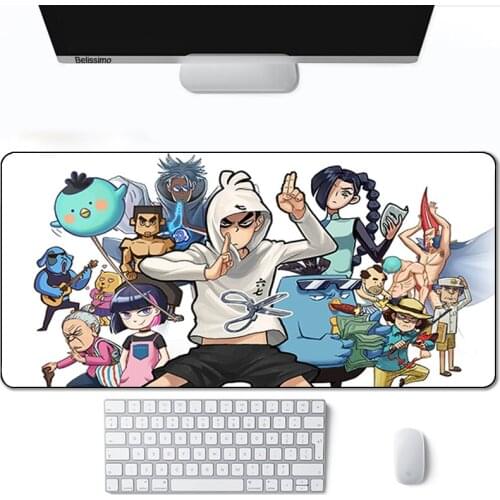 Mause Pad Scissor Seven Keyboards Accessories Computer Pc Gamer Complete Mat Cute Desk Manga Hot For Mousepad Table Pads Company