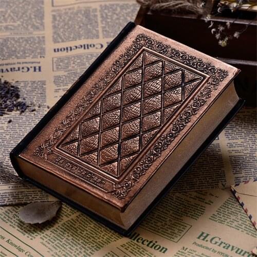 Leather Retro Vintage Diary Journal Notebook Blank Hard Cover Sketchbook Paper Stationery Travel School Sdudent Gifts