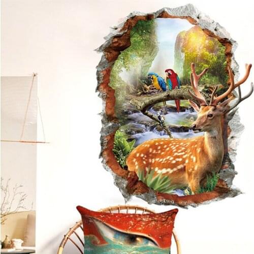 Creative 3D Wall Stickers For window sticker Mural Decoration for kid room decor