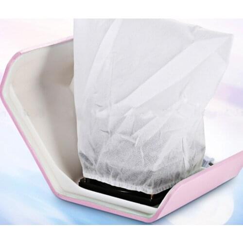 10pcs Nail Dust Collector Bags Vacuum Cleaner Replacement Bag Nail Art Dust Suction Collection Bags Manicure Accessories