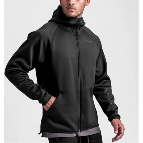 Muscle Diamond Hooded Jackets For Men