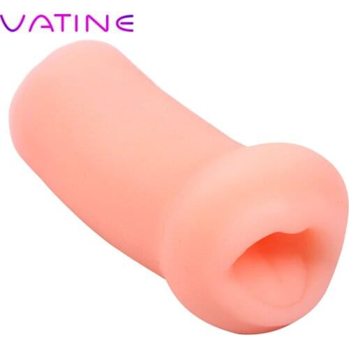 VATINE Blowjob Mouth Artificial Vagina Sex Products Male Masturbator Vaginal Masturbation Sex Toys for Men