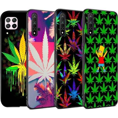 Abstractionism Art High Weed Silicone Soft Cover For Huawei Nova 7i 7SE 6SE 5T 5i 5Z 5 4 4E 3 3i 3E 2 2i Pro Lite Phone Case