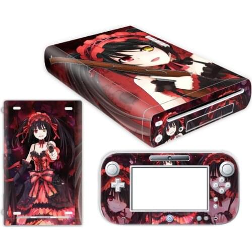 New Design For W ii U Console Cover Remotes Controller Skins For Nintend w ii u skin sticker for w ii u skin for w ii stiicker