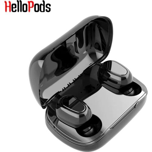 HelloPods L21 TWS Bluetooth Earphones HIFI Sounds Wireless Headphones Handsfree headset Stereo gaming Headphones For iPhone