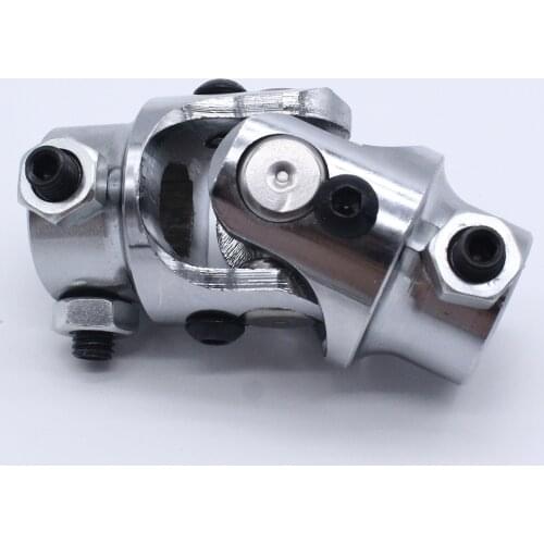Steering Shaft U-Joint 3/4-36 Spline X 3/4in DD fits Mustang Billet Steel