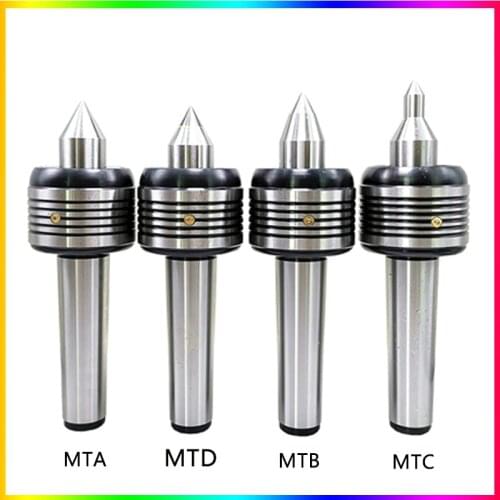 High precision MT1 MT2 MT3 MT4 MT5 Morse CNC lathe rotary center standard double cone head Live Center For Morse turning center