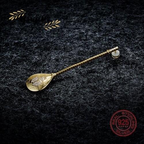 New Womens Zircon 925 Silver Earrings Earrings Earrings Light Luxury Tribal Fashion Monaco Exquisite Jewelry Gifts