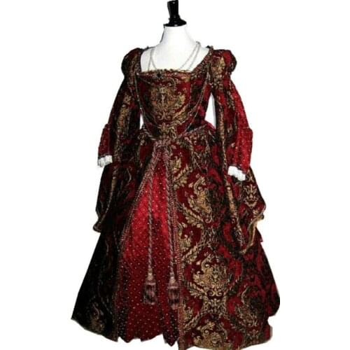 18 Century Civil War Southern Belle Gown vintage Dress/Victorian dresses/scarlett dress US6-26 SC-974