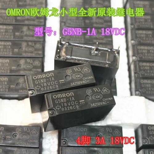 1pcs OMRON Relay G5NB-1A 18VDC 4PIN 24V