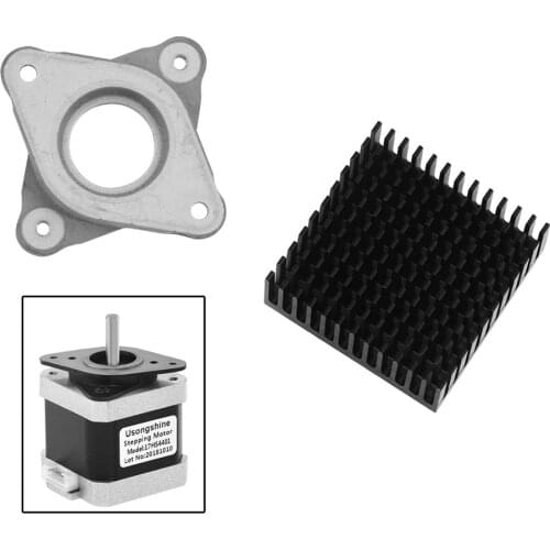 NEMA 17 Damper Meal & Stepper Motor Vibration Dampers Imported genuine shock absorber With Heat Sink for Ender 3 CR10 Printer