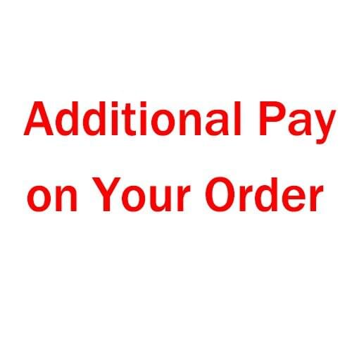 Extra Fee For Remote Area Shipping Or Product Resending