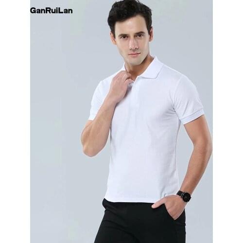 Мужские летние поло GANRUILAN China At AliExpress