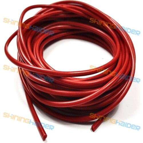 Diameter 1-23mm solid red round silicone sealing strip high temperature resistant round red sealing strip silicone rubber strip