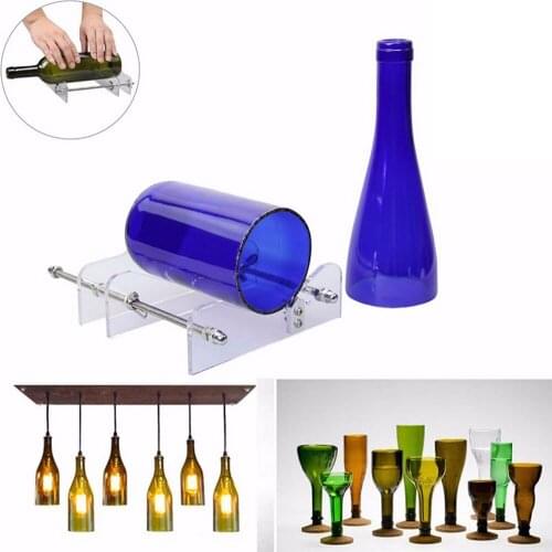Wine Beer Bottle Cutter Machine Professional Glass Bottle Cutting Tools DIY Wine Cup Cut Tool Kit with Screwdriver