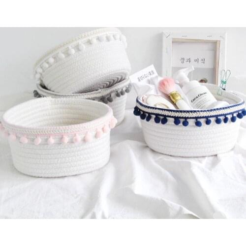 INS Desktop Sundries Storage Basket Sundries Underwear Storage Box Cosmetic Container Book Organizer Stationery Laundry Basket