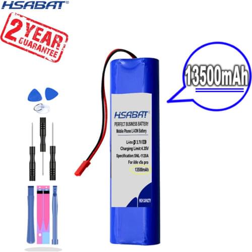 New Arrival [ HSABAT ] 3500mAh Battery for ilife V50 V55 V8s V3s Pro V5s Pro V8s X750 Robotic Cleaner Accessories Parts