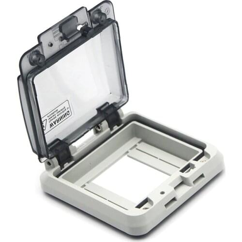 NP4-4B Waterproof Perspective Window IP67 Button switch or Circuit breaker protector cover PC Flame Retardant waterproof Cover