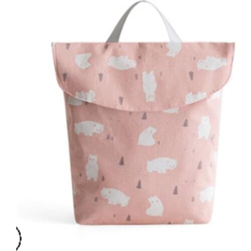 Diapering Toilet Training Packages Mini Waterproof Wet Dry Bag for Baby Infant Cloth Diaper Nappy Pouch Reusable