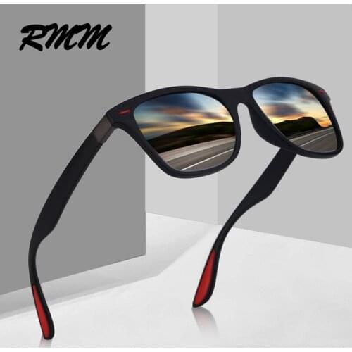 RMM NEW DESIGN Ultralight TR90 Polarized Sunglasses Men Women Driving Square Style Sun Glasses Male Goggle UV400