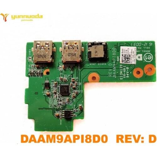 Original for Dell Inspiron 15-7559 Laptop USB Audio Board 15-7559 DAAM9API8D0 CN-0GSWGR tested good free shipping