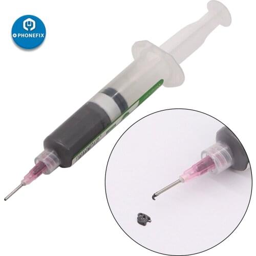 RELIFE RL-403 BGA Solder Paste Flux Syringe 10CC 183 degrees Sn63 20-38um no-clean Soldering Paste
