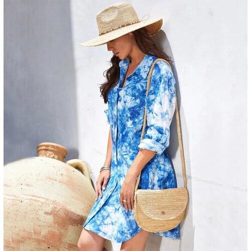Beach dress Saida de Praia Cotton Beach Cover up Kaftan Beach Pareos de Playa Mujer Cover-up Swimsuit cover up Q1145