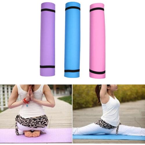 Durable 4mm Thickness Yoga Mat Non-slip Exercise Pad Health Lose Weight Fitness M5TC