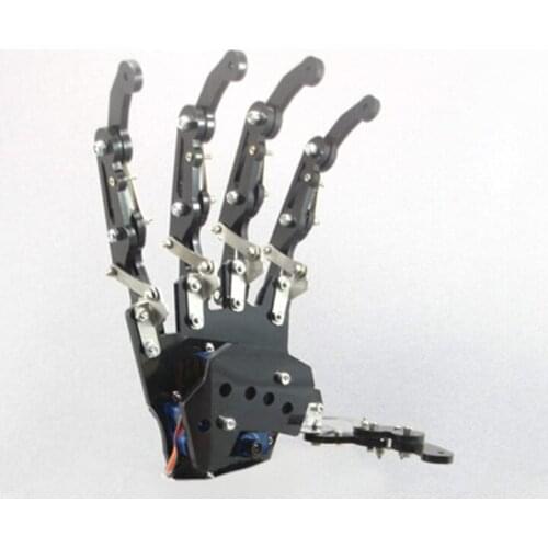 Smarian new hot DIY 5 DOF Robot Five Fingers Metal Mechanical Paw Left and Right Hand RC DIY Robot For Chidren Gift Diy RC Toy