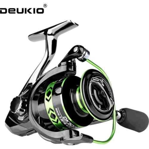 DEUKIO Fishing Reel 2000-7000 Metal Spool Spinning for Reels 15KG Max Drag Saltwater Reel Fish Spinning Carp Reels Fishing Pesca