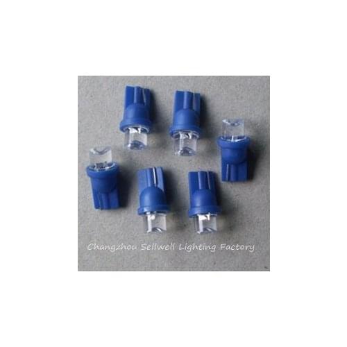 LED Instrument light T10/T8 12V blue 194 LED011 GOOD 10pcs