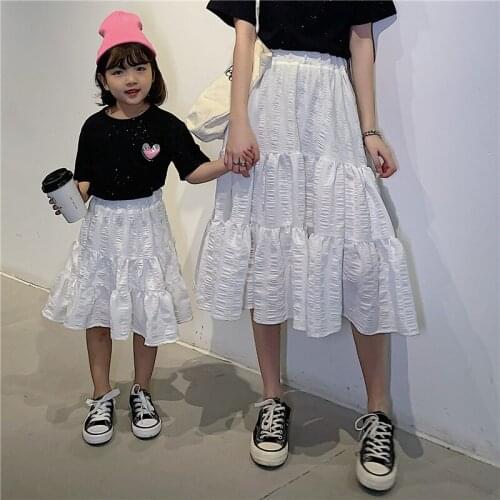 2021 Summer Parent-Child Half-Length Cake Skirt